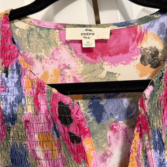 Entro Multicolor Floral Dress - Picture 4 of 7